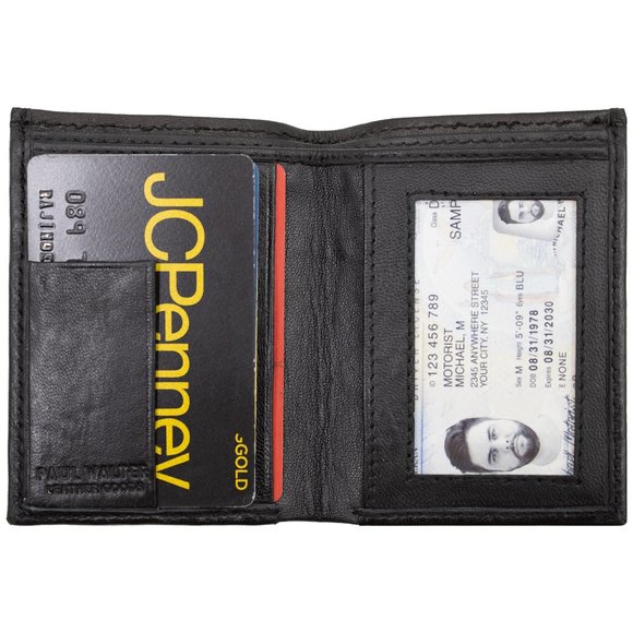 Real Genuine Leather Men Credit Card Case, ID Holder - Picture 3 of 12